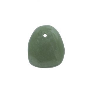 Aventurina Verde Rodado Plano Agujero